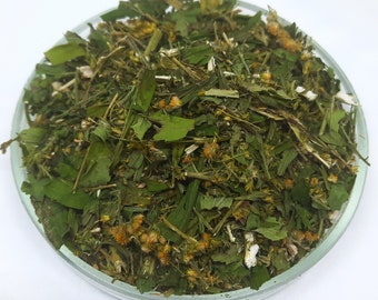 Goldenrod Flower and Leaf | Goldenrod Tea | Goldenrod | Solidago | Herbal Tea | Dried Flowers | Organic Herbs | Herba | Tea | Flowers