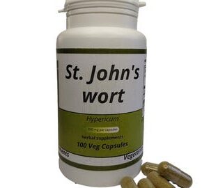 St. John's wort (Hypericum) 500mg vegetarian capsules