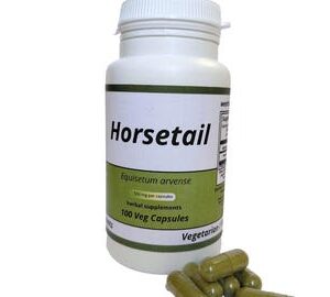 Horsetail /Shavegrass (Equisetum arvense, Europe) 500 mg Vegan Capsules Herbal