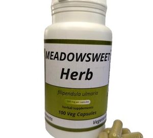 MEADOWSWEET HERB (filipendula ulmaria) 500mg vegetarian capsules