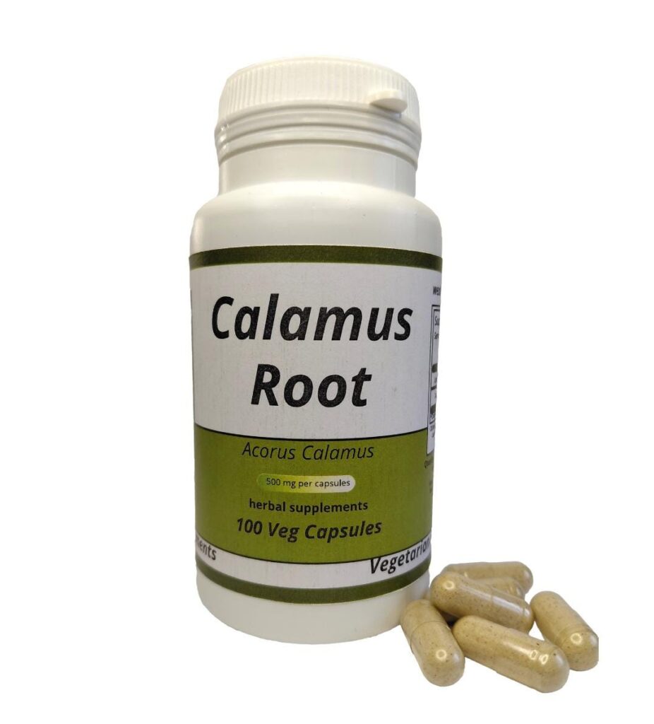 Calamus Root (Acorus Calamus) 500mg vegetarian capsules