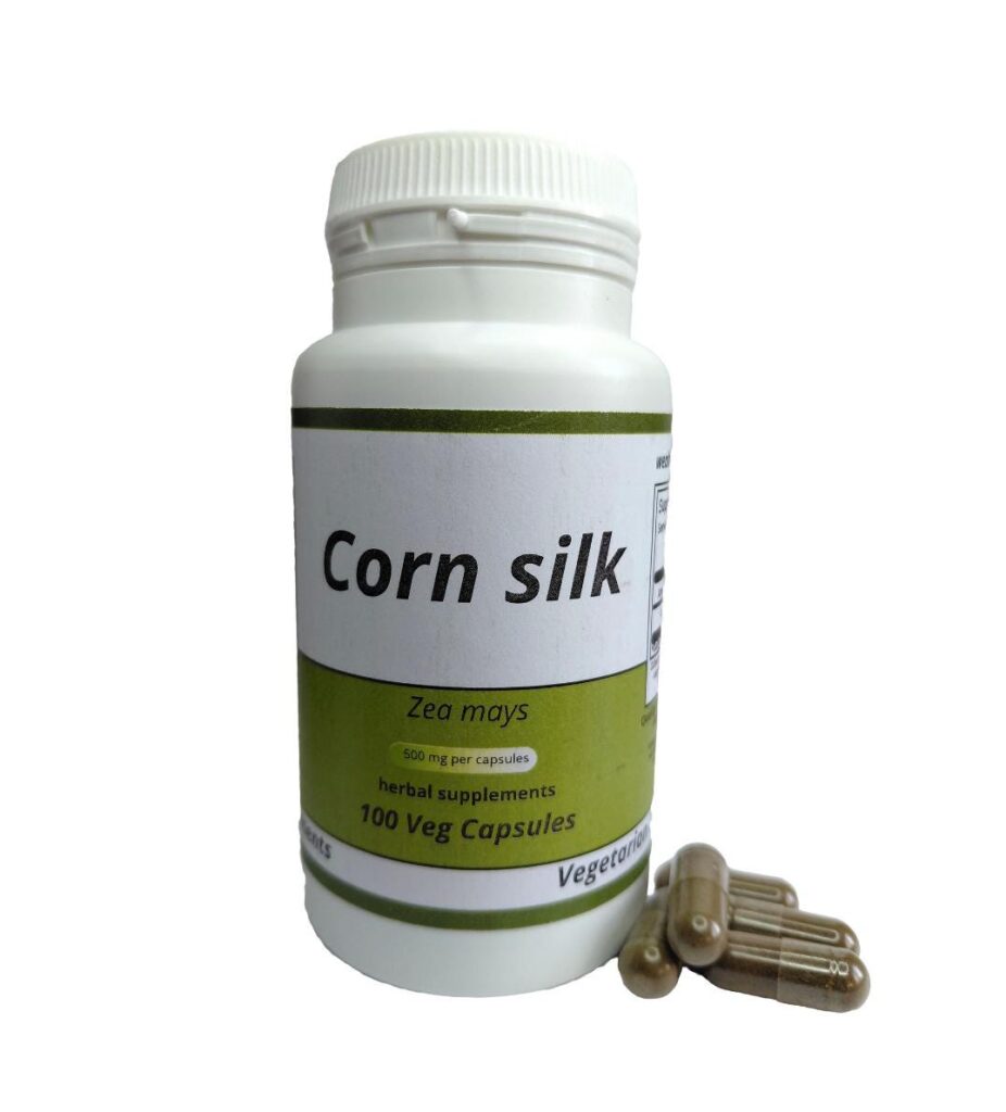 Corn silk - 500 mg Vegan Capsules Herbal