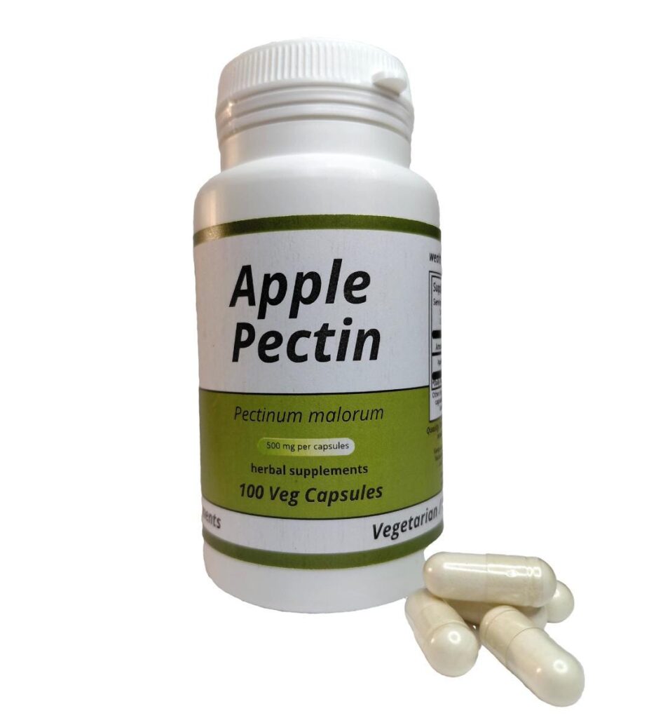 Apple Pectin 500mg vegetarian capsules